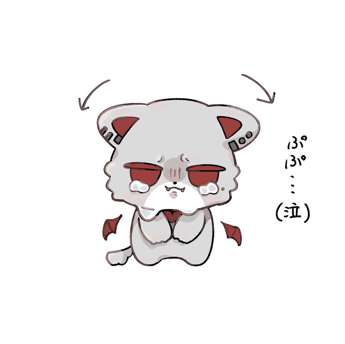usamaru2434's tweet photo. 前回のその後〜
#にじたうんあーと #KuzuArt https://t.co/OteDP9VsBH