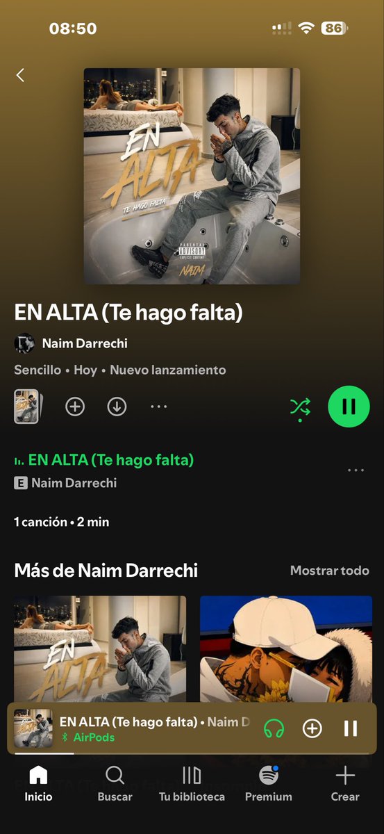 laurapd1501's tweet photo. QUE ESPERAS PARA ESCUCHAR LA NUEVA ROLITA 

EN ALTA X NAIM DARRECHI
#NaimDarechi https://t.co/ahog9QRLNJ