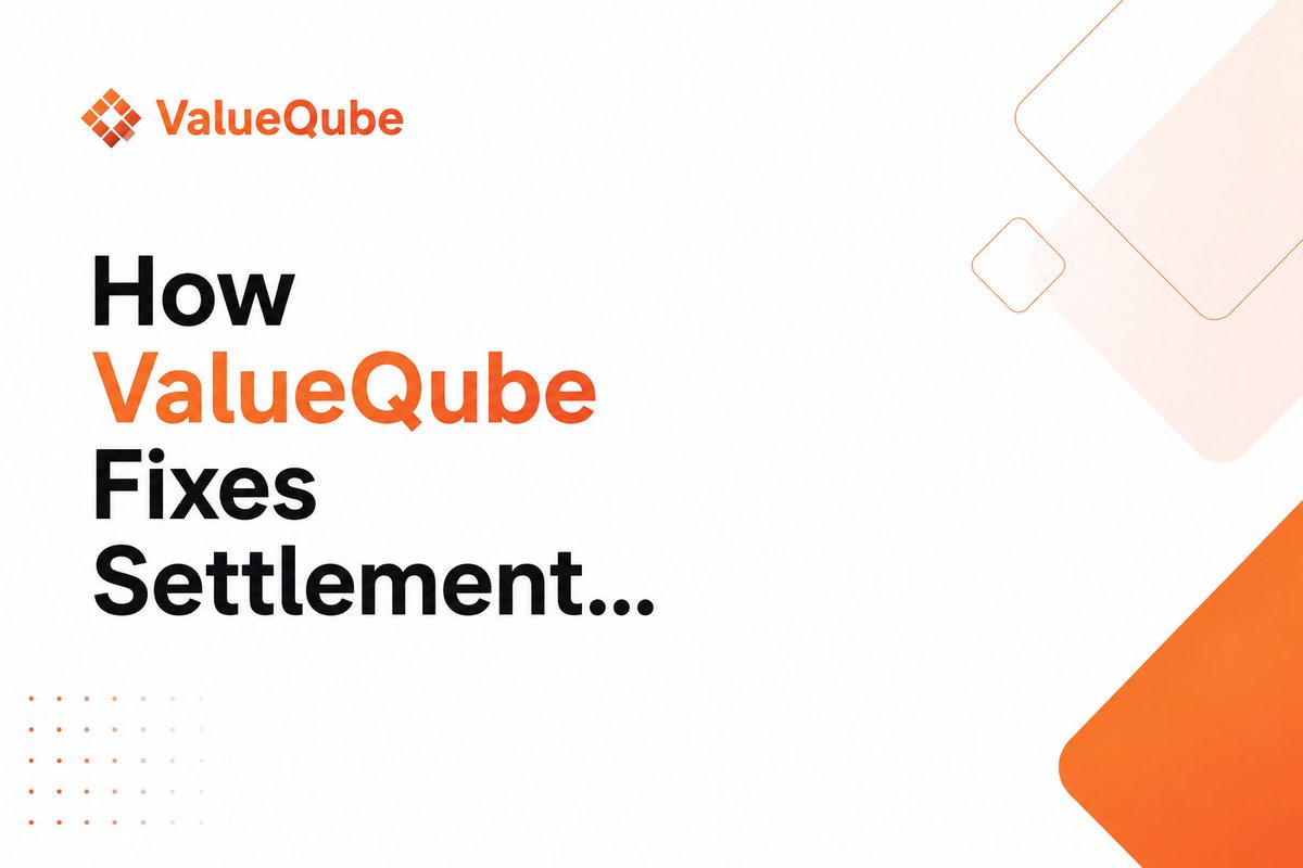 BudhimanHardi's tweet photo. [1/6]. $319B in stablecoin settlement but capital is still trapped. Moving liquidity from DeFi into TradFi yield means dealing with fragmented UI and isolated vaults. The infrastructure is just broken. Digging into @ValueQube_io as a potential fix. https://t.co/WLJuqI06Hh