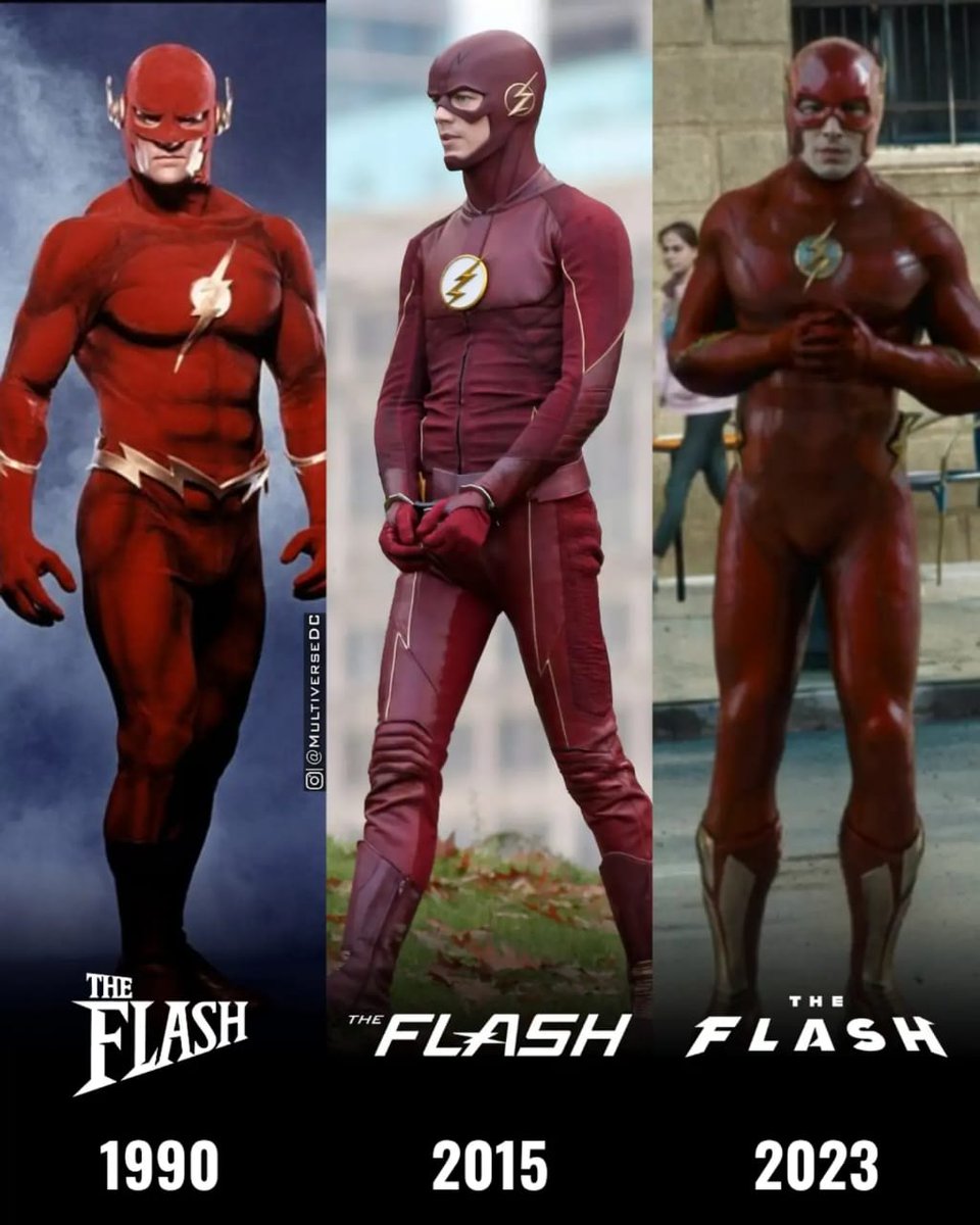 everymovieandtv's tweet photo. Which Flash suit has the best design 🤔 https://t.co/771u8jdegh
