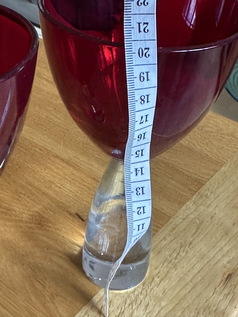 Vintage0Antique's tweet photo. Check out 2x #ROYALDOULTON - #JULIENMACDONALD Ignite Red and Clear #Glass #Wine #Goblets 20cm https://t.co/IZleFKbJLp #eBay via @eBay_UK https://t.co/0W8AVi0RME