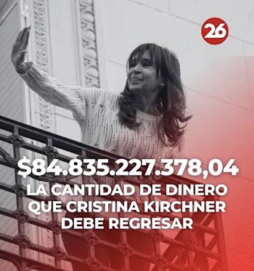 osvagoya's tweet photo. #Morosidad #Deudas 
La que está “repreocupada y re nerviosa” por estar en mora, endeudaba y porque no llega a fin de mes es Cristina… pobre 🤦🏻‍♂️😏🤌
Dicen que no puede devolver lo que le exige estado 🤭😂 https://t.co/xFZsMWV3fk