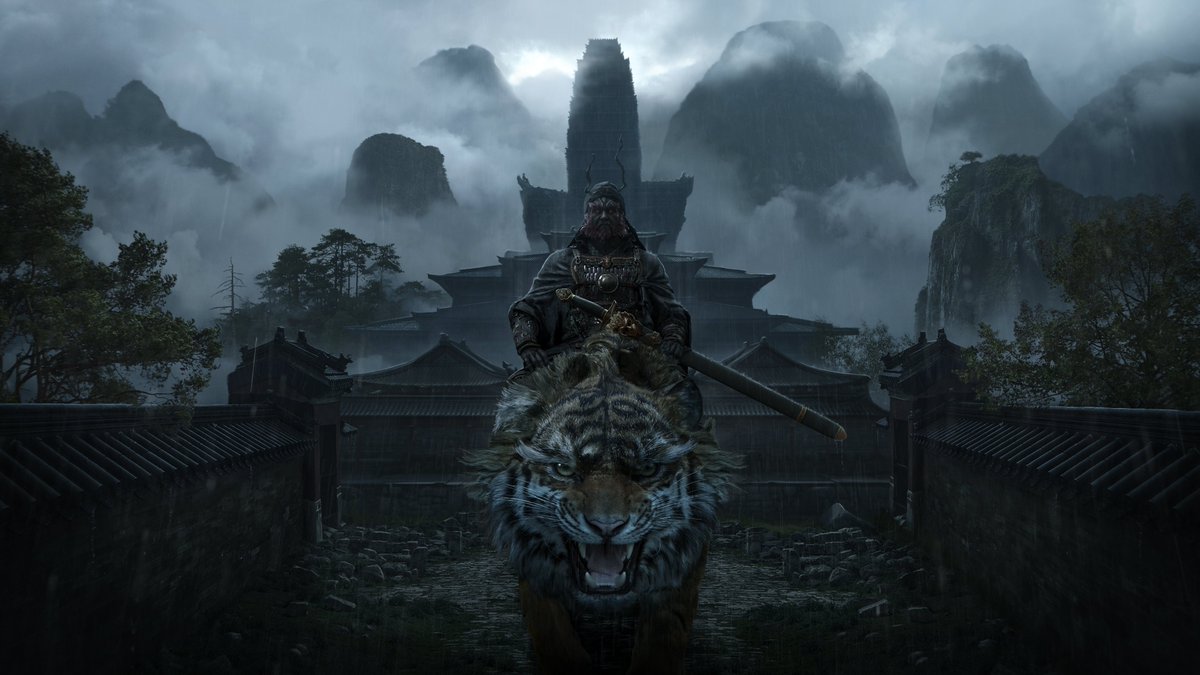 Craetos_'s tweet photo. @BlackMythGame I made something as well for Black Myth Zhong Kui.
.
Art by Craetos https://t.co/xRoC04gudT