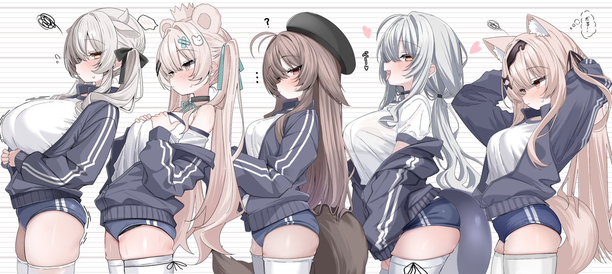 _maro_chan's tweet photo. VRC体操服部 https://t.co/GkBuBKcMbp