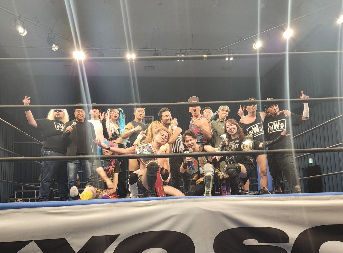 Mumumu21033120's tweet photo. 本日AIW観て、来月はSUGAMOプロレス!!!
みんな違ってみんな良い!!!
#AIW https://t.co/GmzL3ccwMx