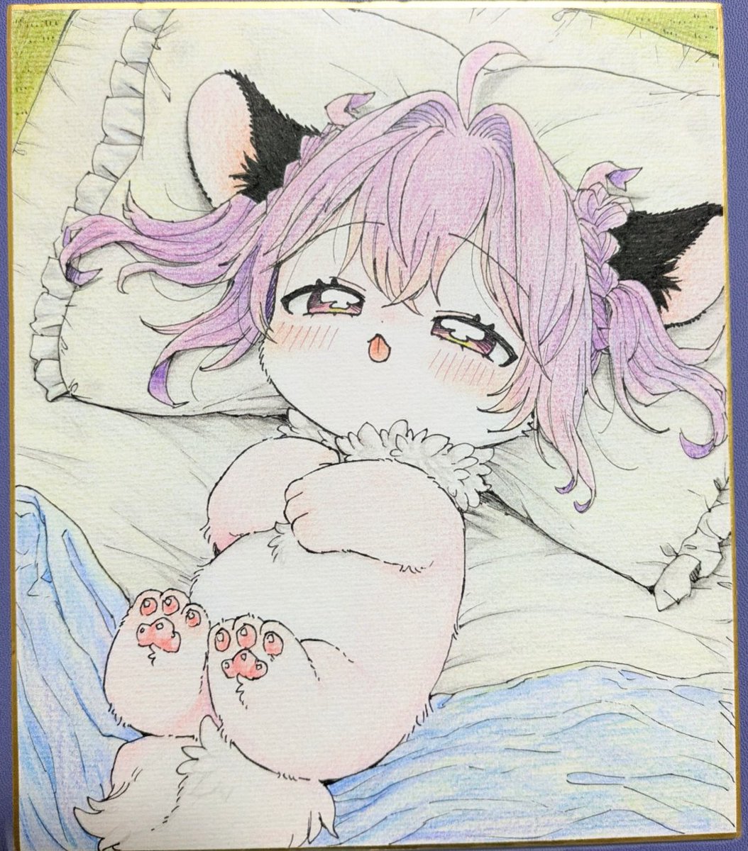 pikapika100star's tweet photo. 🍀お迎え先を探しています🥰
【手描き色紙】ころりん夢ちゃん | ゆめゆめ #booth_pm https://t.co/QxJqY6ga1Y https://t.co/2bSpufYPeu