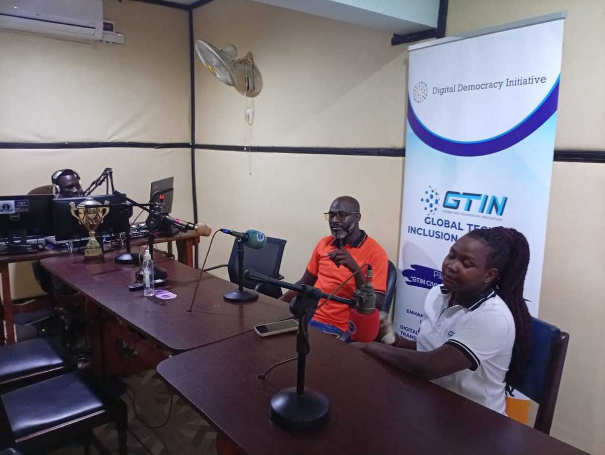 globaltech_inc's tweet photo. #Digital democracy must reach people where they are.

Last week, GTIN held a community radio talk show in Apac, Northern Uganda, as part of our DDISA-supported project to strengthen Local #Democracy

Explore more in our blog: https://t.co/wwxNWw4GVw

#DigitalDemocracy #CivicTech https://t.co/vU7N5imtE1