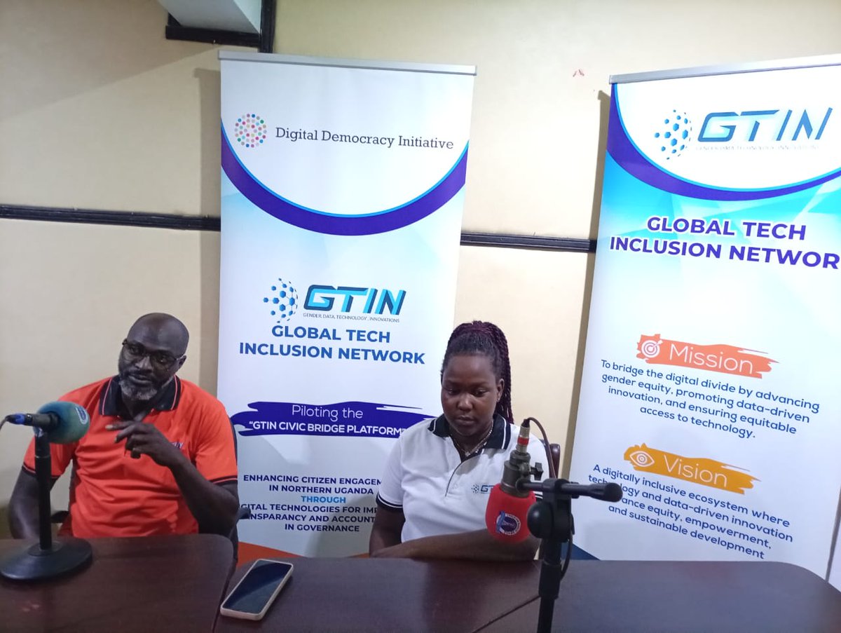 globaltech_inc's tweet photo. #Digital democracy must reach people where they are.

Last week, GTIN held a community radio talk show in Apac, Northern Uganda, as part of our DDISA-supported project to strengthen Local #Democracy

Explore more in our blog: https://t.co/wwxNWw4GVw

#DigitalDemocracy #CivicTech https://t.co/vU7N5imtE1