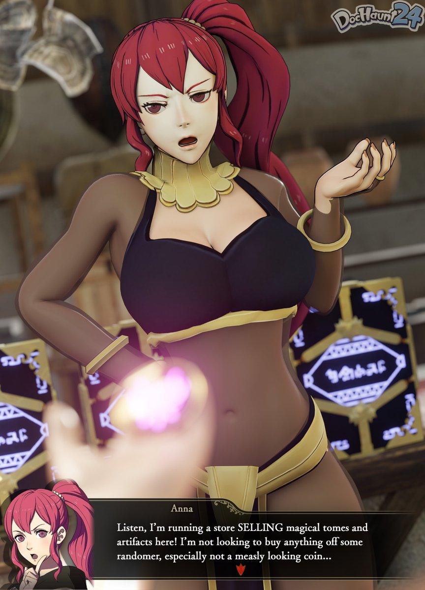 DocHaunt24's tweet photo. For Anon

Anna's newest shop sees her dealing in all sorts of dark tomes and memorabilia. This new item though, might be a little too much for her...

Models - @emilyblend34, ShinyAegislash
Map - arnsden https://t.co/pevRq2CgQZ