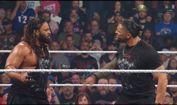 DFW_Wrestling's tweet photo. @KingKoa_DFW @Dragon_EFED @jaydenfatuFed Vegeta goes back to trying to attack th American Dragon, but Jayden pulls him off, Vegeta looks back at Jayden pissed, as Jayden pleads for Vegeta to not do anymore damage. Vegeta takes a moment. Understanding. https://t.co/WFlEtru0gF