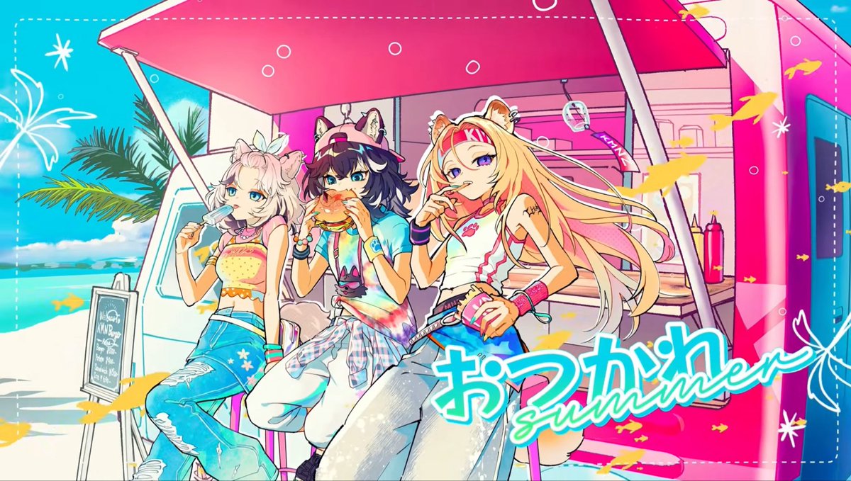 kmnznero_'s tweet photo. 本当に全てが良すぎる
見てくださりありがとうございました🍔

ゆるやかに横揺れしながら残りの夏もぜひ楽しんでください🌻🍉🏖️オツカレサマー！

動画の特に好きなシーン↓
(めちゃくちゃ見応えあります、いっぱい動きます、可愛すぎるのでたくさん見て) https://t.co/xk8JvKaGAN