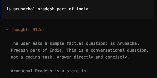rispectrum's tweet photo. @CommandCodeAI Definitely a Chinese model https://t.co/XrKWLAKgfc