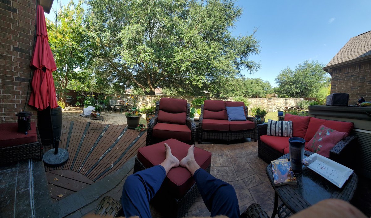 artgarcia_pmp's tweet photo. @Hoyatexas @m_jeniagd Beautiful! 😎🤩
#GoodMorning from
@AlamoRanchTX 🤠
#prayer #scripture #sunshine, XL cinnamon mocha latte topped off with 🤗&😘 from my 👩🏼❤️👨🏾 still warm & snoozy from the 🛏. 🥰
#IAmBlessed ☺️
🔥❤️🔥🕊👨👩👧👦🇺🇸🏡🗡🙏🏽🙌🏽💪🏽👍🏽 https://t.co/6kU1R5ypq5