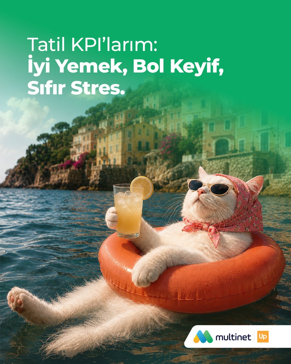 multinetcomtr's tweet photo. Tatilde plan çok, stres yok. 😻🌴

Çünkü 51.000+ restoranda geçerli MultiNet ile “nerede yesek?” sorusu dert olmaktan çıkıyor; geriye sadece “ne yesek?” diye düşünmenin tatlı telaşı kalıyor. 🍽️

#MultiNet https://t.co/6zsdzJkDMj