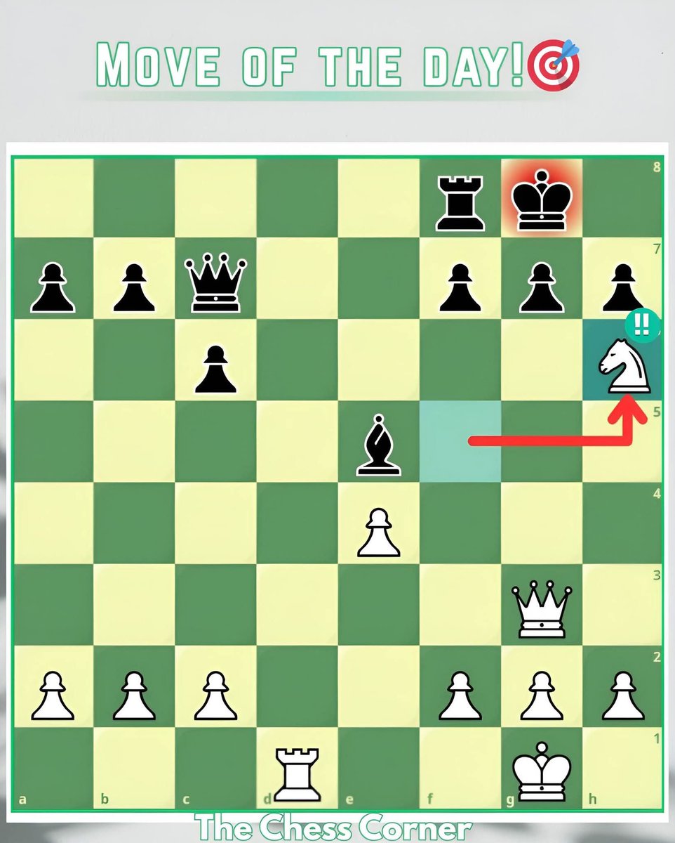 chessmaster02's tweet photo. Move of the day!🎯 #chess https://t.co/9MBJTSEtHG
