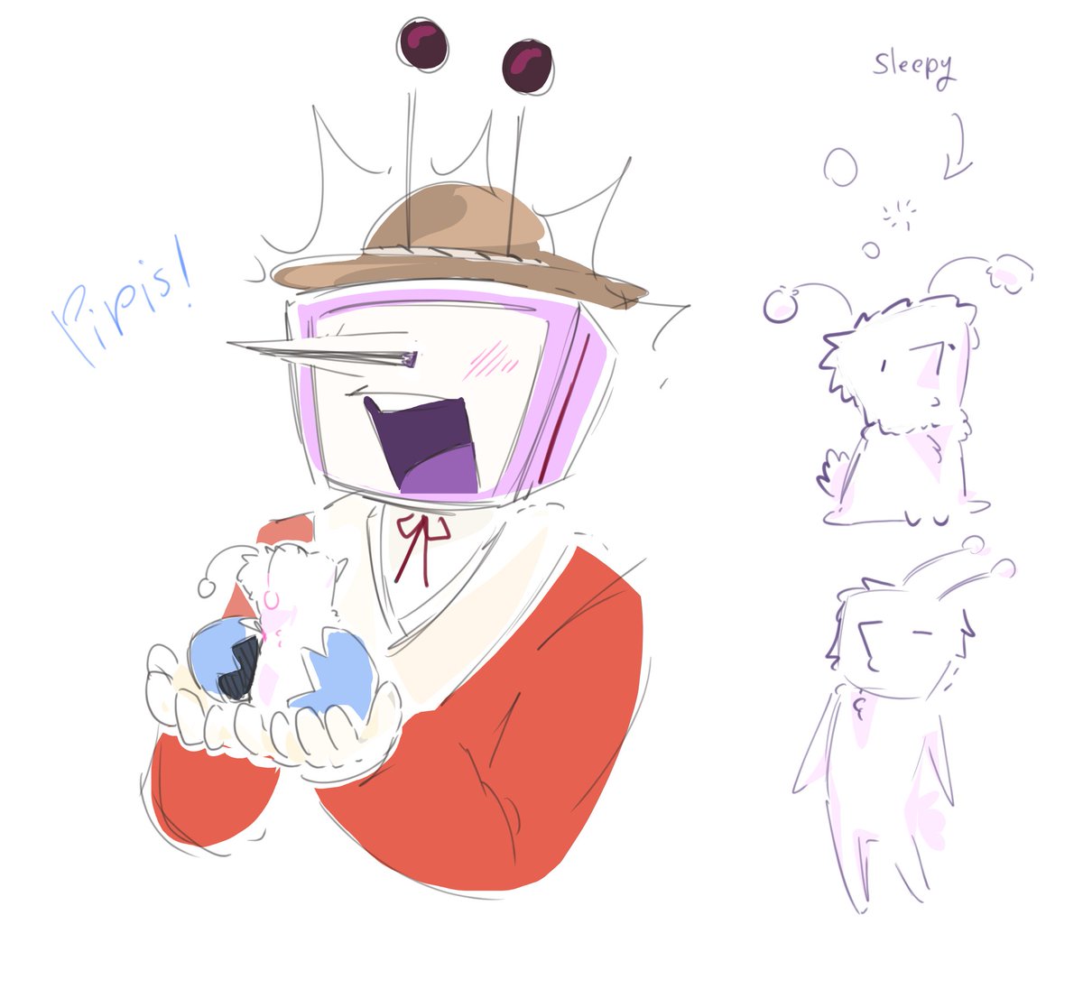 Spare_R0w's tweet photo. UMMM FLUFFY TV?????
#DELTARUNE #Tenna https://t.co/KolgGu8Kd3