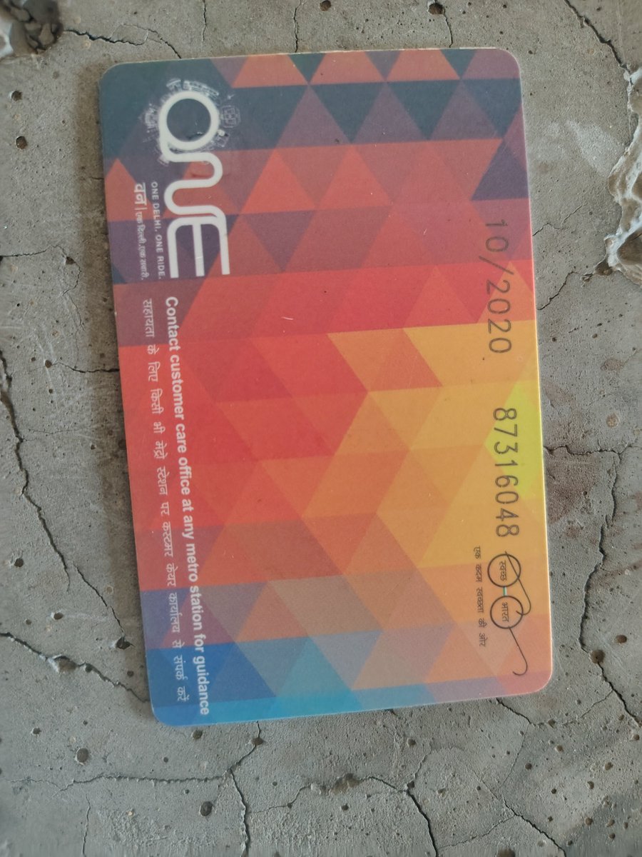 Mukeshsing87860's tweet photo. @OfficialDMRC ₹200 Metro Card recharge at Uttam Nagar East was successfully paid via Paytm, but the amount is not reflecting on my card. Complaint already registered. Please look into this and resolve it. 🙏#DMRC #DelhiMetro #MetroRecharge https://t.co/9ca9pZtaF2
