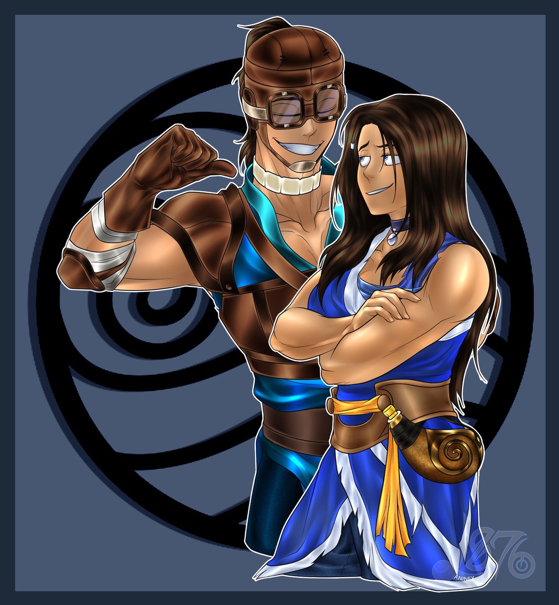 laninex876's tweet photo. Sokka & Katara 💙🌊
Water Tribe siblings!
#AvatarTheLastAirbender #ATLA #Sokka #Katara #WaterTribe #Fanart
maybe...slightly bonus hmm...#katoph https://t.co/asxZGN1OHv