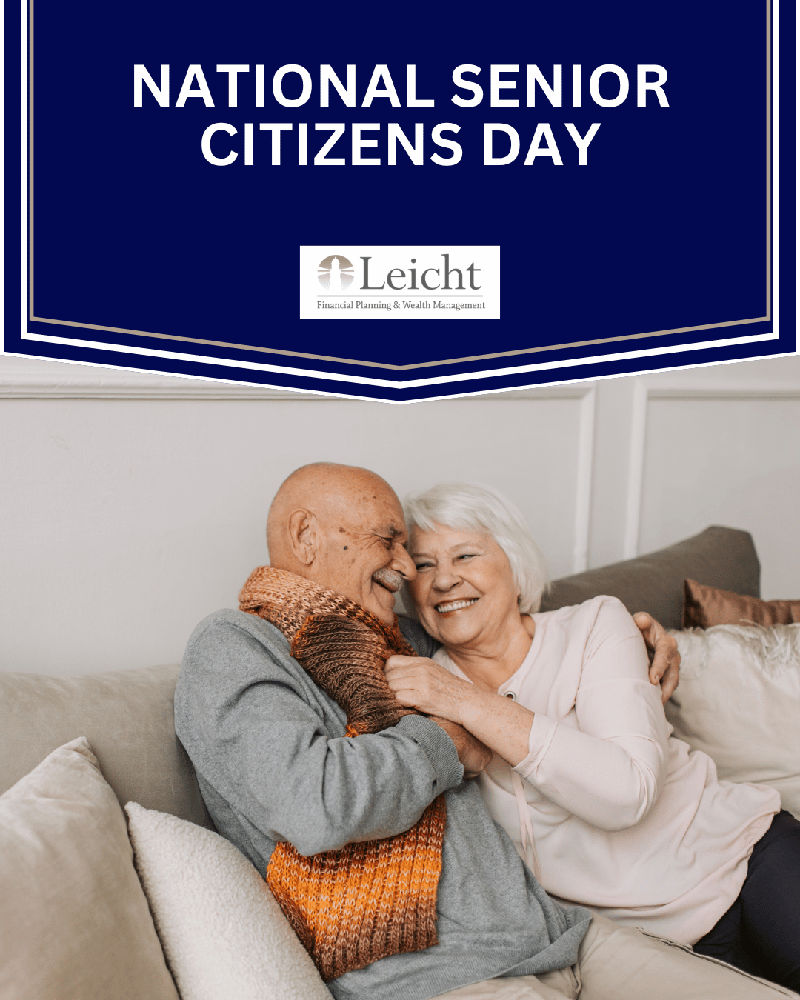 leicht_wealth's tweet photo. Today we celebrate the wisdom, experience, and contributions of older adults in our communities.
It's also a reminder of the importance of planning for every stage of life and retirement.
#SeniorCitizensDay #RetirementPlanning https://t.co/nQcQuQl43C