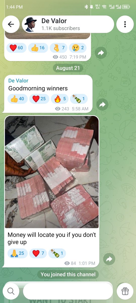 geraldfranklinn's tweet photo. @_The_VALOR I joined your telegram channel. I want to be the winner of your giveaway 300k https://t.co/kOxFJ42rYa