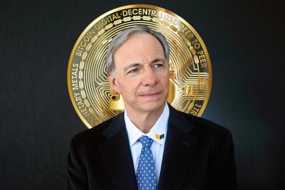 BitcoinMagazine's tweet photo. JUST IN: Billionaire Ray Dalio suggests diversifying into gold, bonds, "and a bit of Bitcoin." https://t.co/Z0TCviiTBV