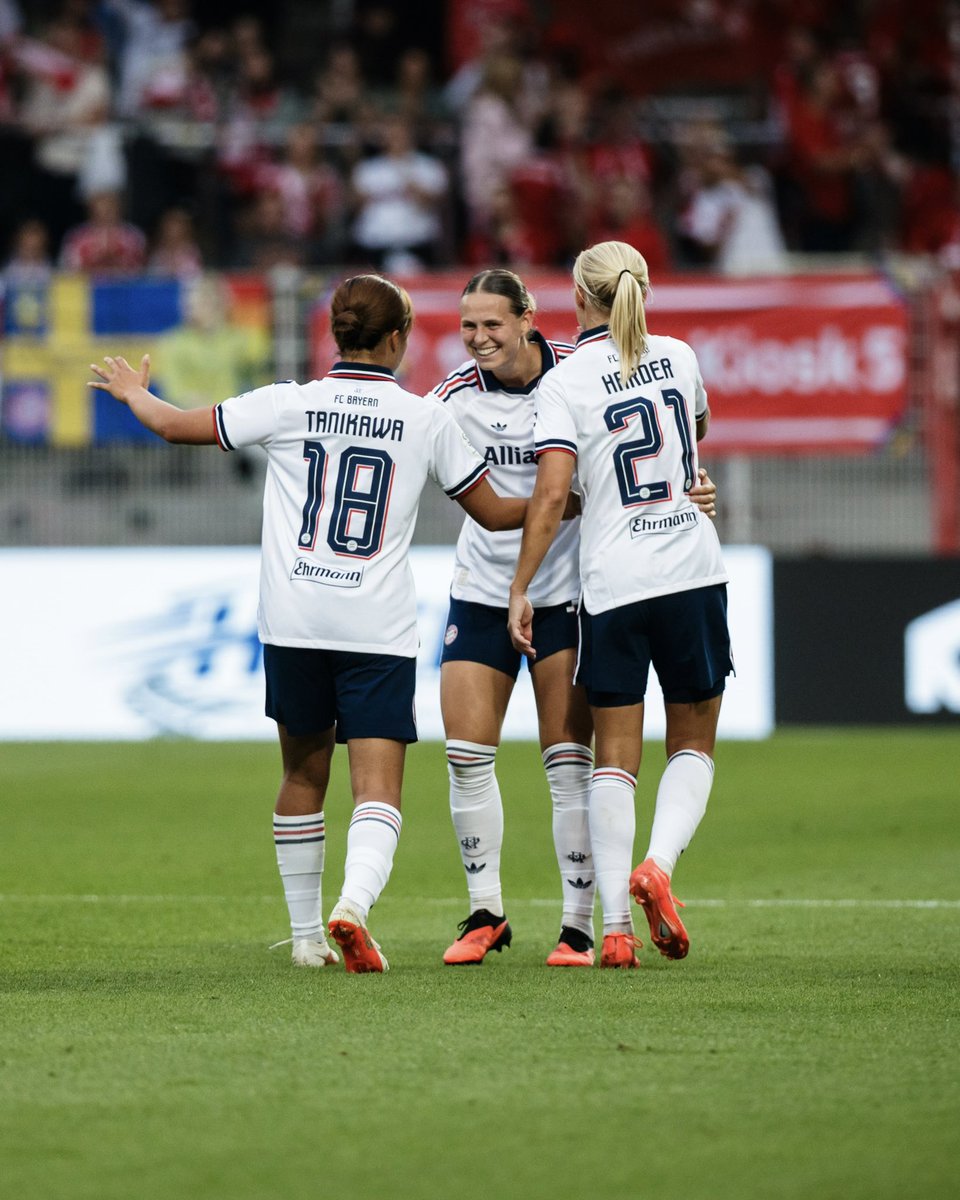 UWCL's tweet photo. New season, same Klara Bühl 🔥

A goal and an assist on the opening night of the season 👏

#UWCL https://t.co/nbcKr2jtql