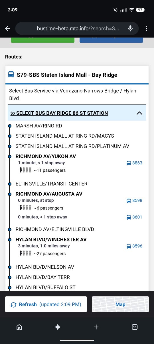 Mortons_Law's tweet photo. You send me @MTA surveys via email asking what can be better. How about the S79 constantly having multiple buses minutes apart, when one or two are clearly several minutes late. Fix this!!!!! They're supposed to run every ten minutes.
@NYCTBus
@nypost
https://t.co/OVs4EBOGUn https://t.co/1Yvmu3d3hi