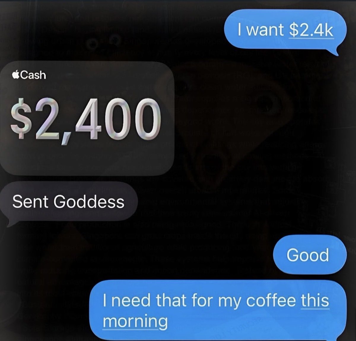 Sugarrrushhx's tweet photo. As it should be 💸💸💸 #mistress #paypig #findom https://t.co/qH4mQADIVs