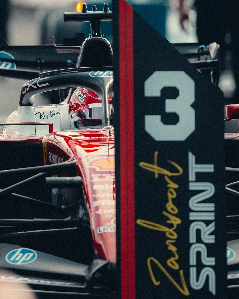 ScuderiaFerrari's tweet photo. CL is locked in for a top 3 start tomorrow 🔒 https://t.co/6nxobyt9Mx