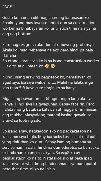 AlterOfan83223's tweet photo. Kung dati ay Construction Worker and trumabaho sa kanya, ngayon naman ay Welder.

Pages 1-3
Sender: Construction Staff

#ConfessionOfanAlter1052
#ConstructionWorker #Welder #straightguy https://t.co/tmfDco80Pa
