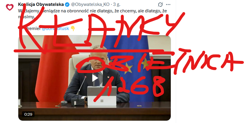 Lendzian_'s tweet photo. @Obywatelska_KO @donaldtusk Głupi #Leming to kupi. https://t.co/6xwXrgBJrc