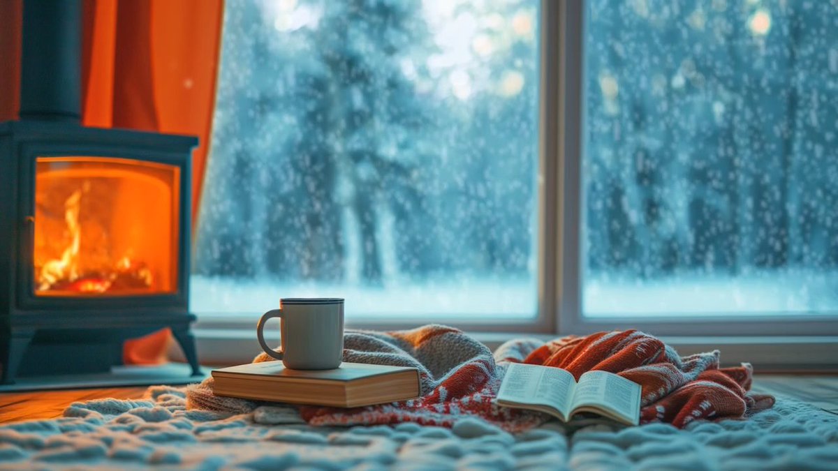 epbail's tweet photo. Cold air’s here!  Sipping hot cocoa while snowflakes dance outside the window – cozy winter vibes unlocked! https://t.co/whdwjulqRz
