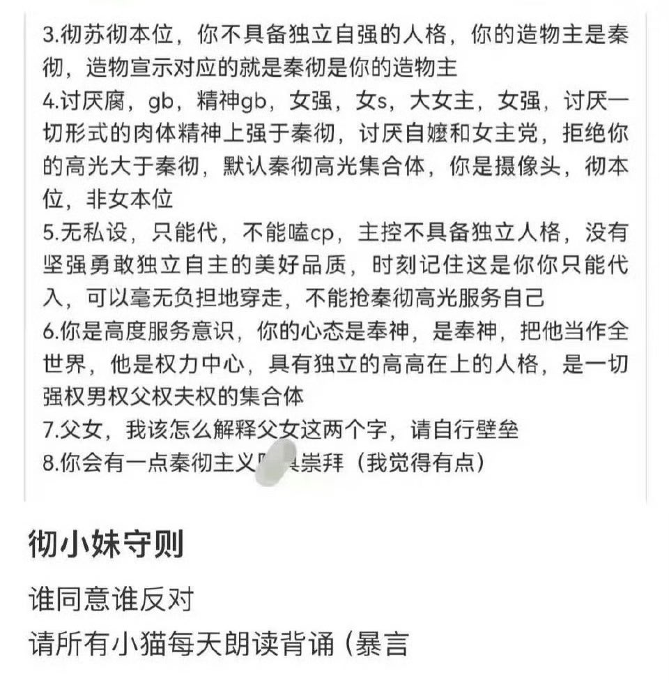 kongshan404's tweet photo. 在等待科隆展的无聊日子里找到一些有趣的东西😝这是一段曾在cn社区中流传很广且热度很高的宣言……无意攻击，但这确实有些荒诞好笑🤣我想这也许解释了为什么有些人对自己捏的mc有着难以理解的敌意和仇视？ https://t.co/n440llzEDN