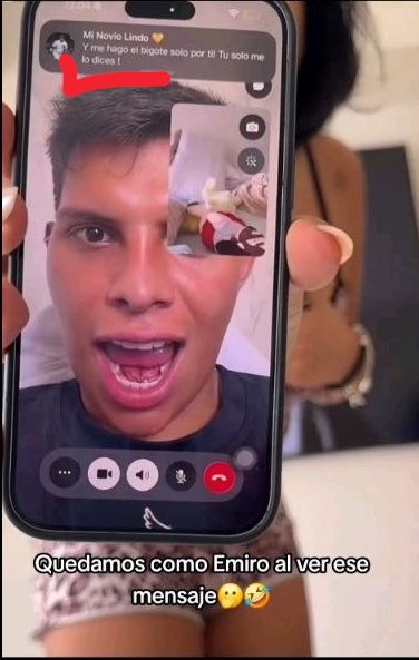 animalesmamife1's tweet photo. Yo quedé : contacto (mi novio lindo) , disculpe pues , De cuando acá las mozas son novias ? 🤣🤭👀🤦🏼‍♀️

#TeamKarola  #eidevinlópez https://t.co/9QdsEeUGH1