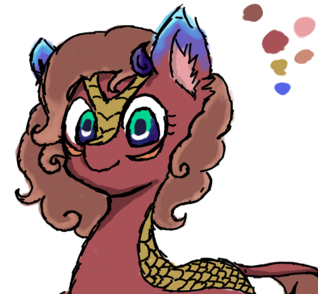 Shyren_DL's tweet photo. YES!! A friend of mine drew her for me and I have yet to remaster her myself since, she's a kirin! :DD https://t.co/Ivqadyqfxu
