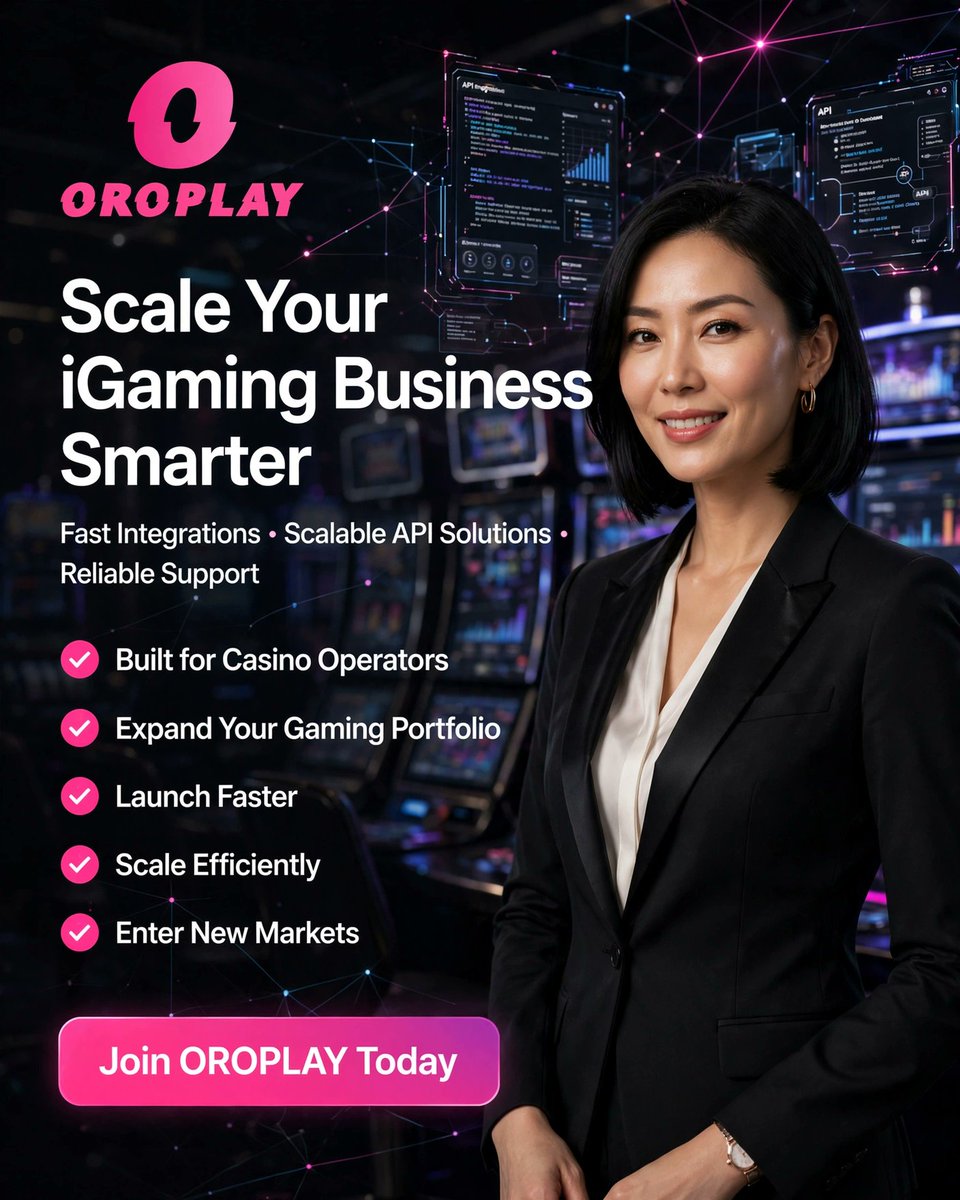 oroplay_api's tweet photo. 🚀 Building an iGaming business is easy to start. Scaling it efficiently is the real challenge.

Casino operators today don't just need more games.

They need a technology partner that helps them move faster, simplify integrations, improve the player experience, and build an infrastructure ready for growth.

That’s where OROPLAY comes in. 🎮⚡

OROPLAY is built for casino operators, iGaming founders, platform owners and gaming businesses looking for a smarter way to expand their gaming ecosystem.

With the right API infrastructure, operators can focus less on complicated technical processes — and more on what actually matters:

🎰 Expanding their gaming portfolio
⚡ Faster and smoother integrations
🌍 Building for multiple markets
📈 Scaling operations more efficiently
🛠️ Reliable technical support
🤝 Creating stronger long-term business opportunities
In a competitive iGaming market, speed matters.
The businesses that can launch faster, adapt faster and offer a stronger experience have a major advantage over those still dealing with fragmented systems and slow integrations.
OROPLAY is designed to help operators build that advantage.
We’re not here to simply provide another API.
We’re here to help ambitious gaming businesses create an ecosystem capable of supporting their next stage of growth. 🚀

💬 Casino owners & iGaming founders — what is currently the biggest challenge in your business?

A) Game integration
B) Platform scalability
C) Technical support
D) Entering new markets
E) Something else

Reply below 👇

Your answer might become the topic of our next post.

🎮 OROPLAY — Technology built for the next generation of iGaming businesses.