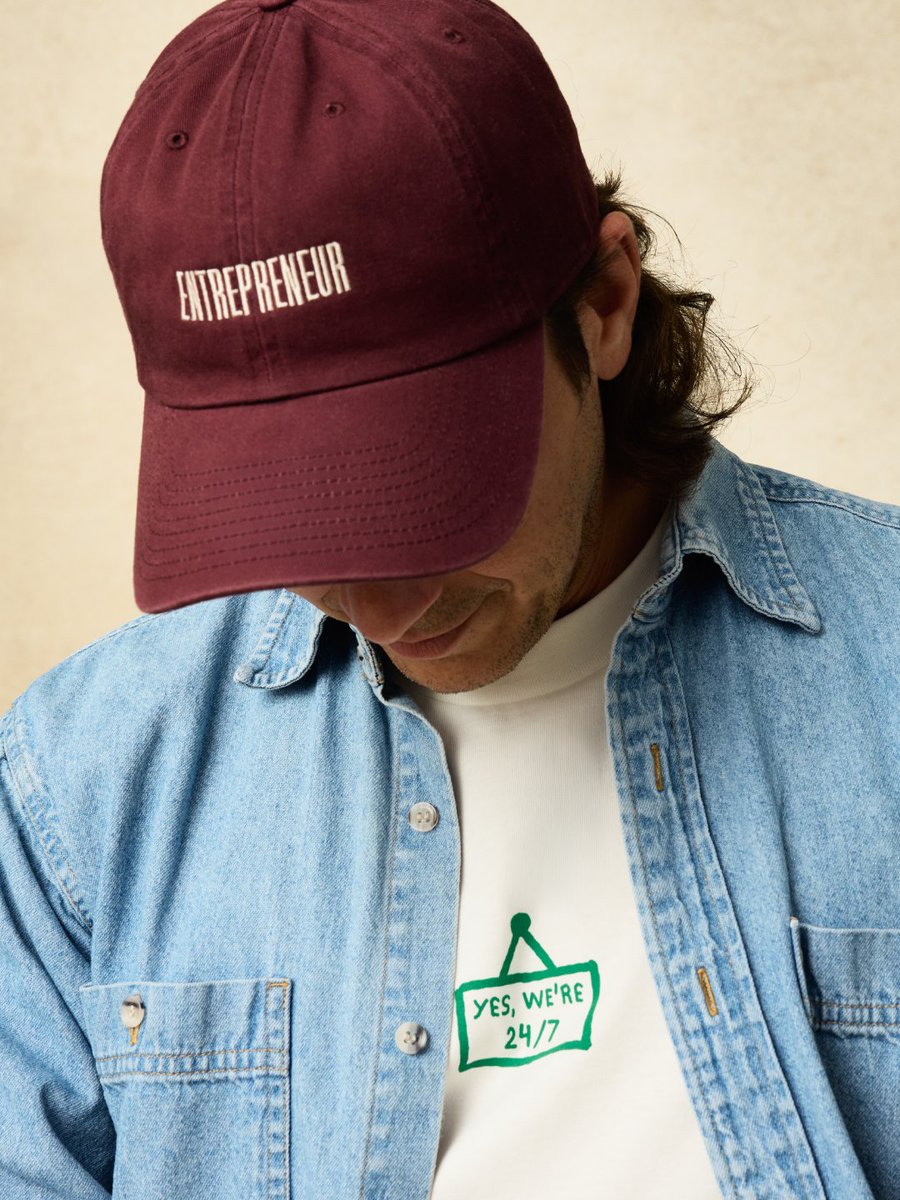 Shopify's tweet photo. World Entrepreneurs’ Day? Had to drop something

The Entrepreneur Collection is now live on Shopify Supply featuring real founders https://t.co/F2J2gCm6ST