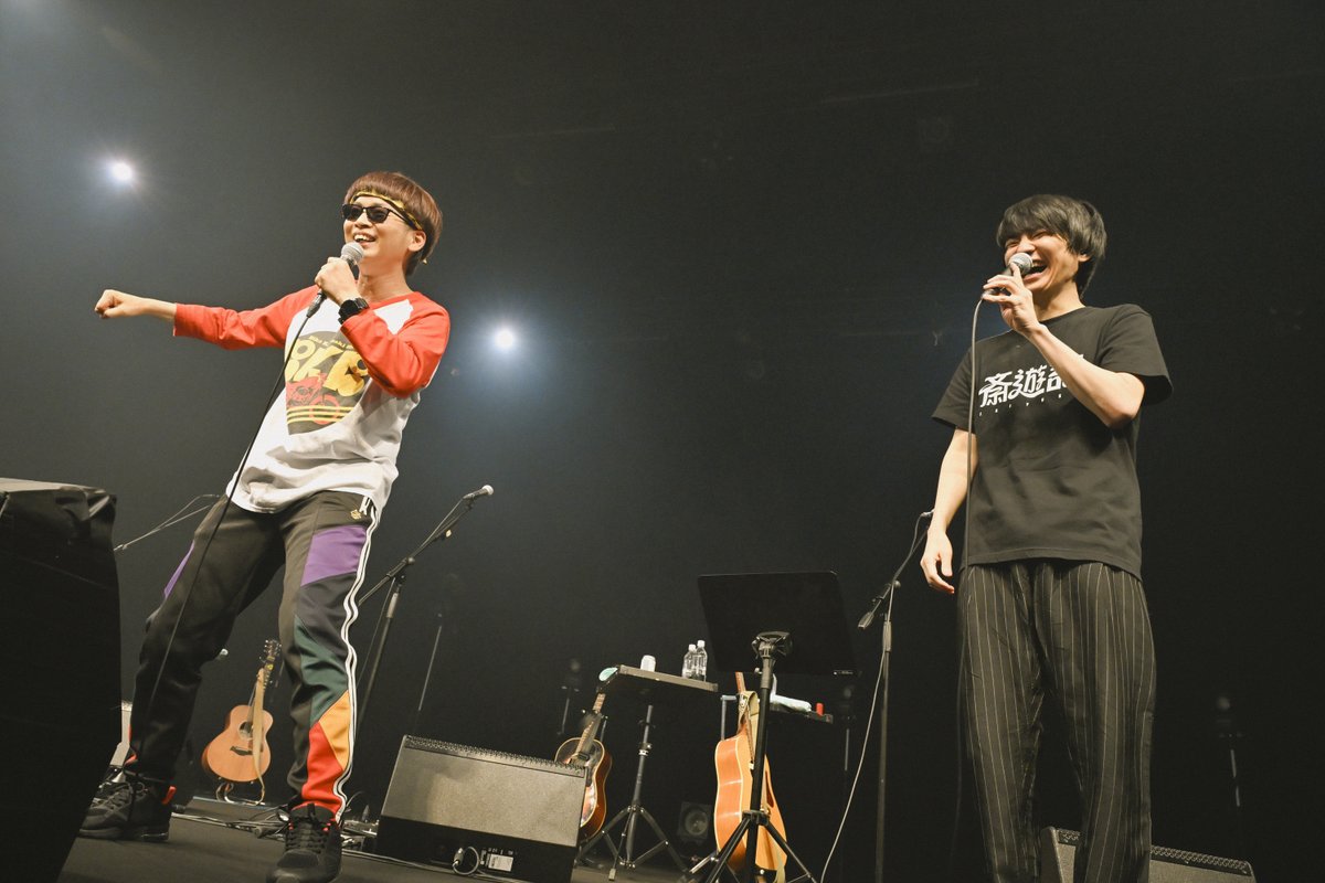 saisaisaiyuuki's tweet photo. 【PHOTO】 
#斎遊記 -歌舞伎町編- DAY 1  

斎藤宏介(UNISON SQUARE GARDEN/TenTwenty) 
and 
バイク川崎バイク

📸 @AZUSA_TAKADA https://t.co/WWjLcJzfpw