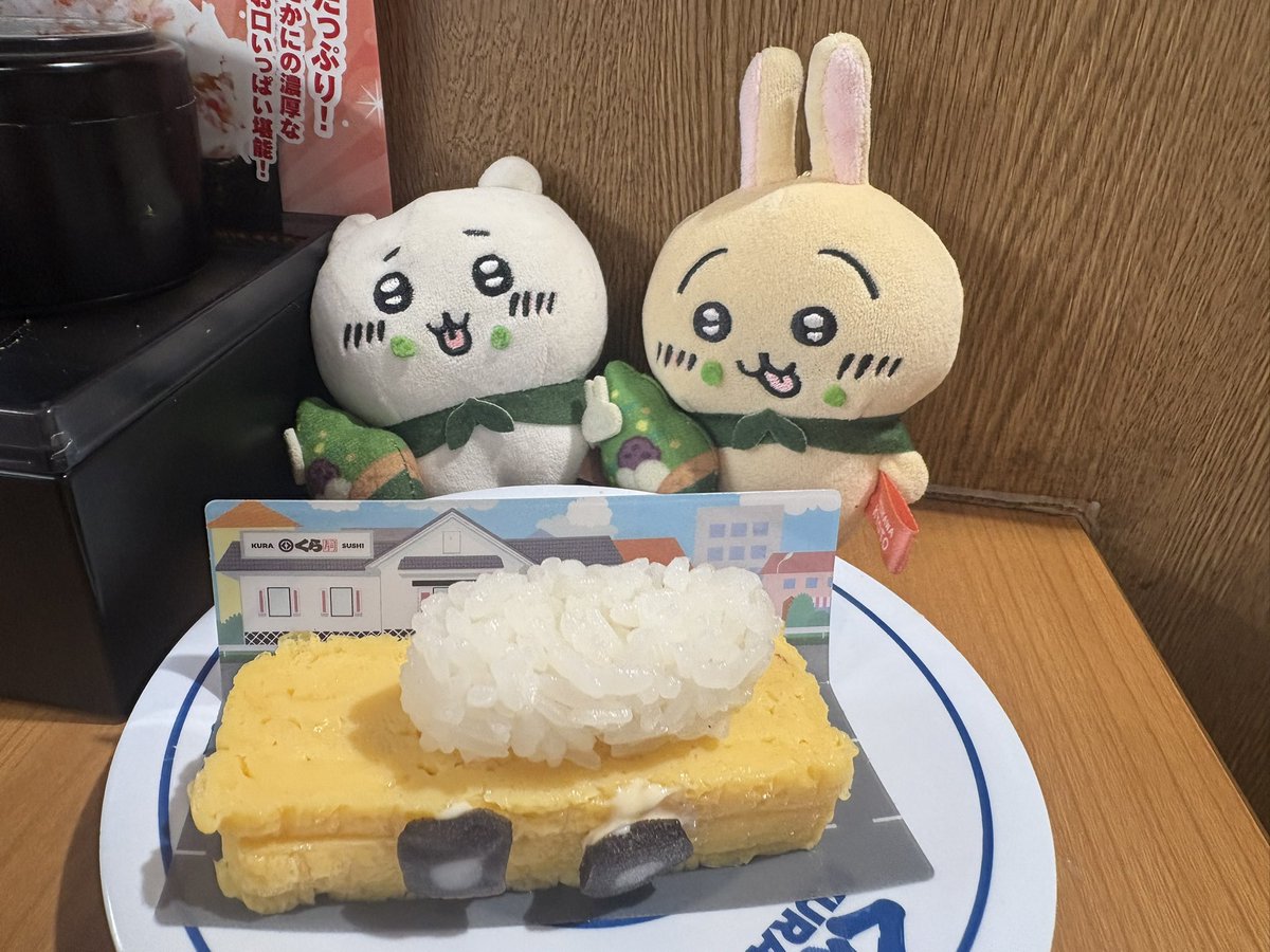 Ryochiikawa's tweet photo. くら寿司行ってきました🍣
うさぎのホットケーキが美味しくて見てるだけでも可愛かったです🎶 https://t.co/DyGhZeyGnU