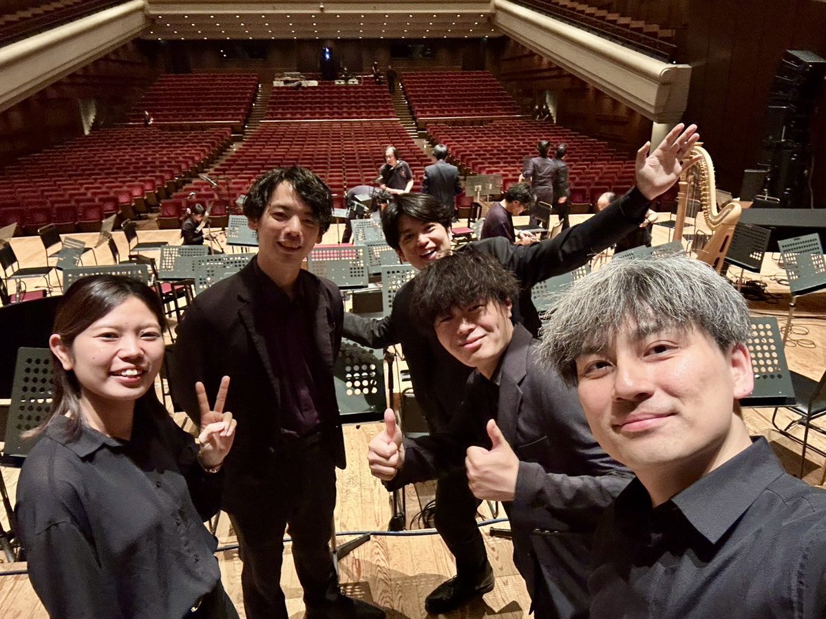 sekki_satoshi's tweet photo. 【蒼穹のファフナー Symphony Orchestra Concert 2026】
Day2:劇場版 HEAVEN AND EARTH 完全版 フィルムコンサート

満席のお客様にご来場いただきありがとうございました！
Shangri-Laの大合唱でうるっときました..
Day1、2ともに一緒に演奏し切ったパーカッションの皆さんもありがとうございました✨ https://t.co/LtMLjhvhak