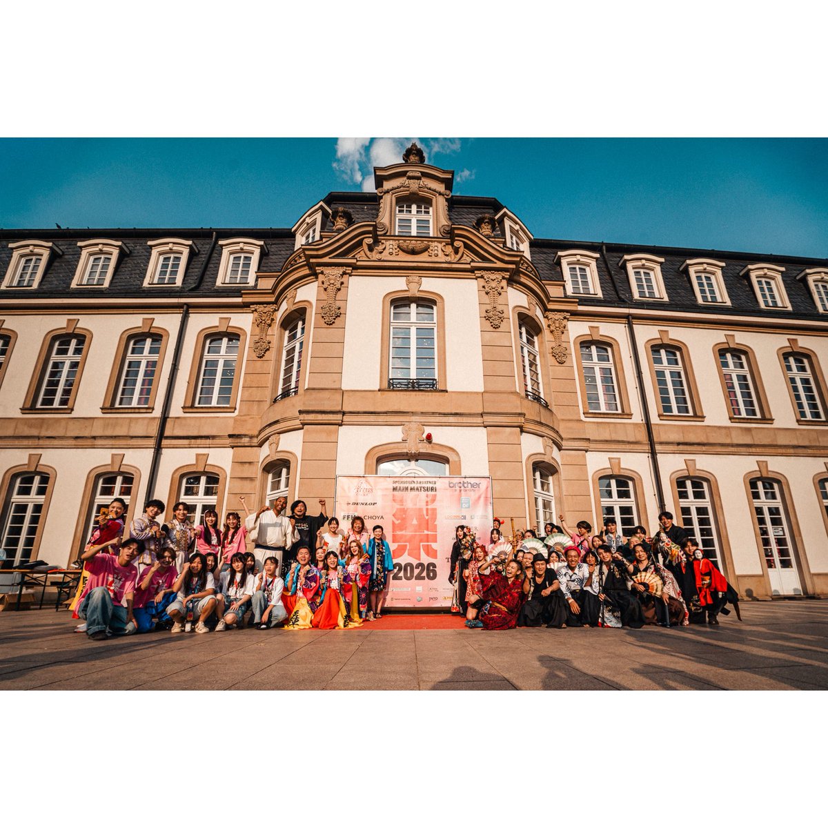 spch_25f's tweet photo. MAIN MATSURI 2026
ドイツのマイン祭に今回初めて参加してきました🇩🇪

沢山の方々から熱い声援をいただき、他のパフォーマーの方々とも共演でき大変光栄でした✨️

スタッフの皆様も手厚いサポートをしていただき感謝の気持ちでいっぱいです🫶

本当に素敵な機会をありがとうございました！ https://t.co/RKatK57mzV