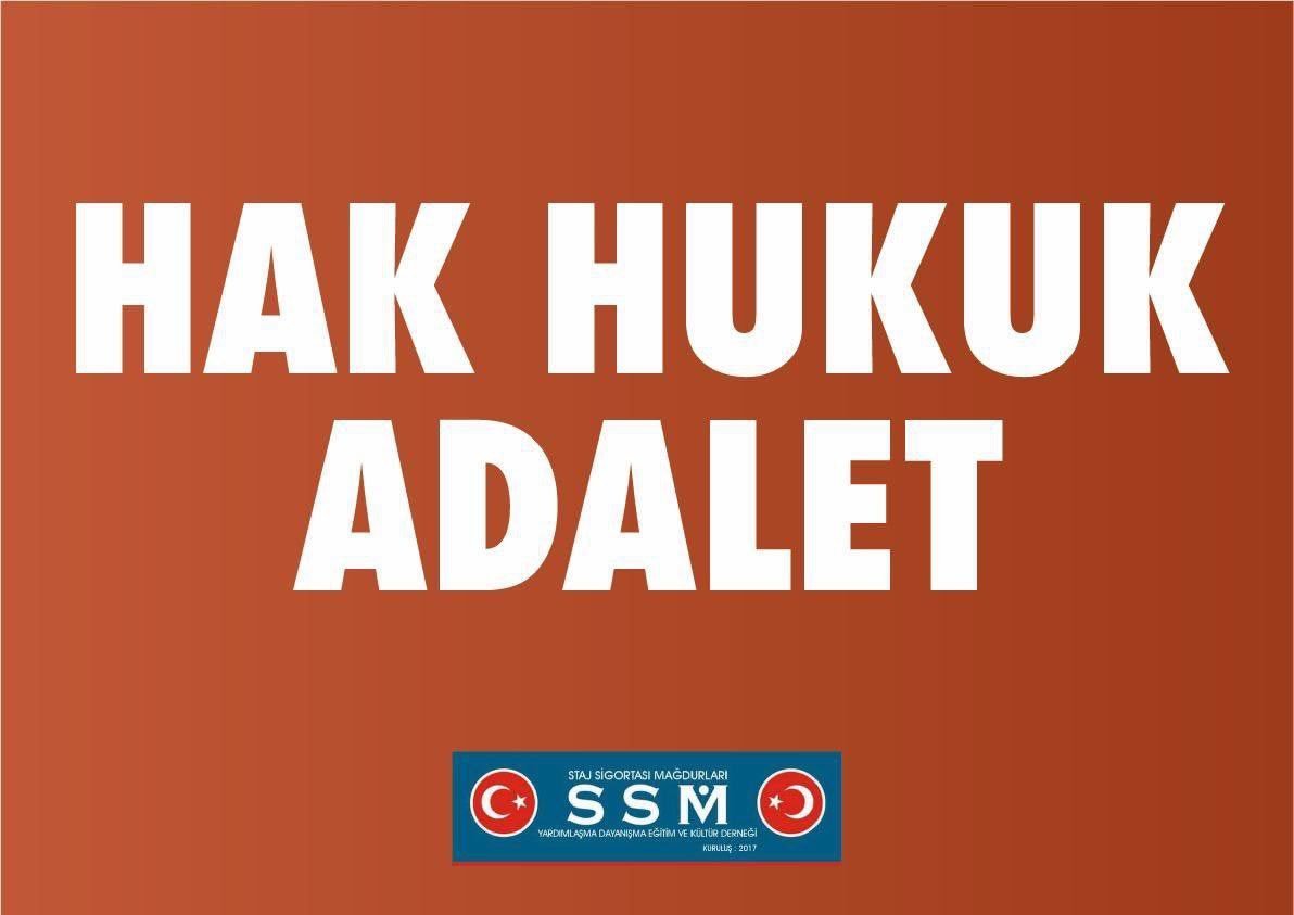 Birsen753434's tweet photo. @suatkilic @CirakStajFED Mahkeme stajyer ve çıraktan yana, ya siz? Fiili çalışma dönemi yok sayılamaz. Milyonların mağduriyeti için yasal düzenleme şart. TBMM’ye sesleniyoruz!

Stajyer Çırak Yargıda Haklı
#MahkemeStajyerçıraktanYanaYaSiz https://t.co/PsKnQMtlSt