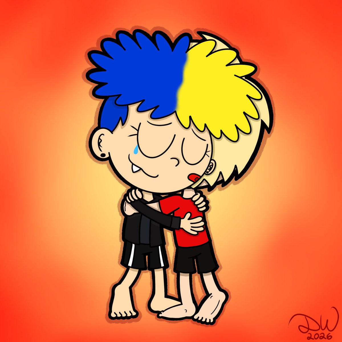 Dantoonist's tweet photo. Daniel Hugging Tommy

Daniel gives a wholesome hug to his bro, Tommy Tucker, as Tommy himself has been in and out of the hospital since the 2025 Christmaa season. Don't worry, he's doing a lot better and wish Tommy a speedy recovery. 

Tommy Tucker belongs to @TommyDrawsReal https://t.co/ygi4E9tQhe