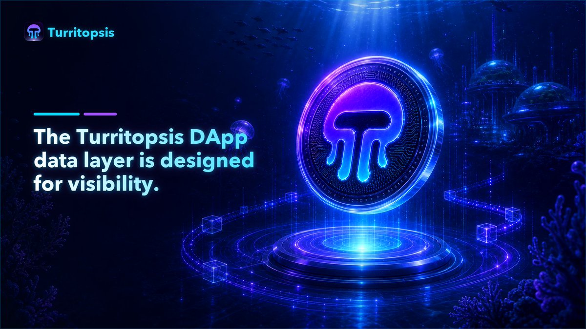 Turritopsis_TT's tweet photo. The Turritopsis DApp data layer is designed for visibility.
Assets, rights, contribution records, node activity, release status, and ecosystem interactions are expected to become easier to view, verify, and follow on-chain.
#DApp #OnchainData #Turritopsis https://t.co/Zbs8LbJusm