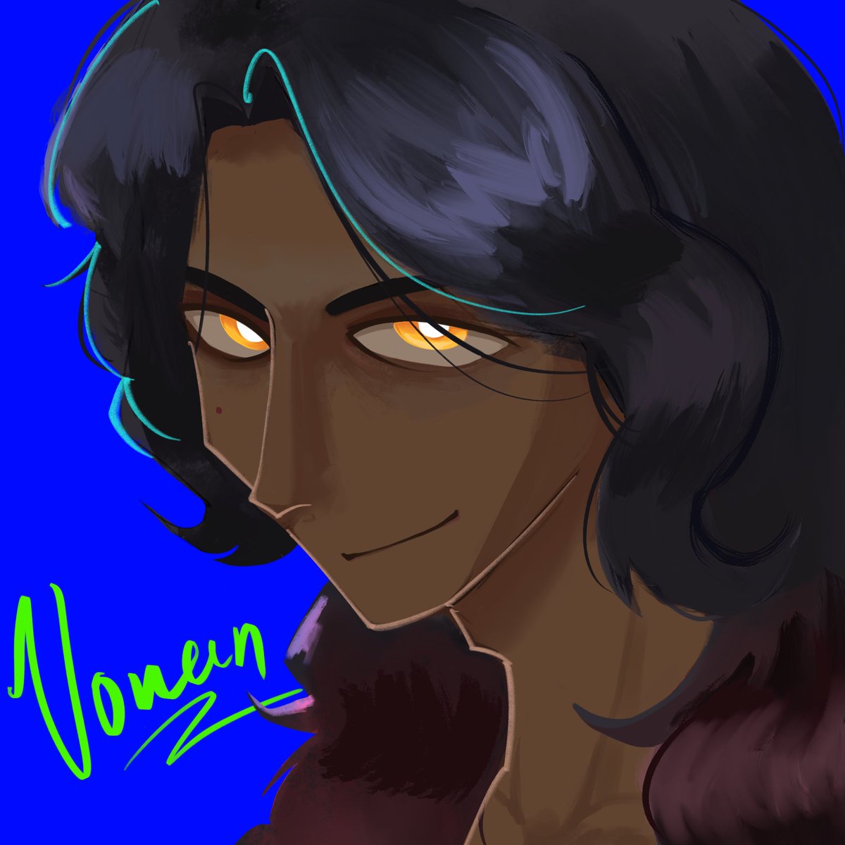 AhUsUre's tweet photo. My design vs. The creator’s design for the same character Vonan
Literally Boy vs. MAN🥵 https://t.co/b4WqT6ualV