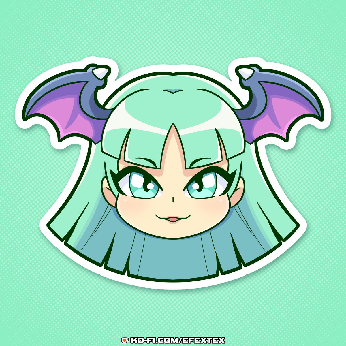 EFEXTEX's tweet photo. Darkstalkers Stickers ~ 💜

Morrigan,Felicia and Hsien-ko! 
#Darkstalkers #capcom https://t.co/bvCXgFbLZh
