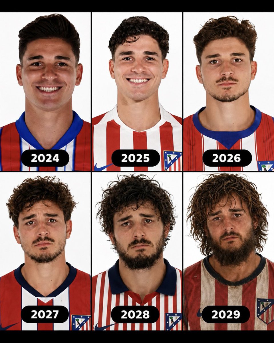yisucrist's tweet photo. el descenso a la locura de julián álvarez https://t.co/cAZeq8xBcM