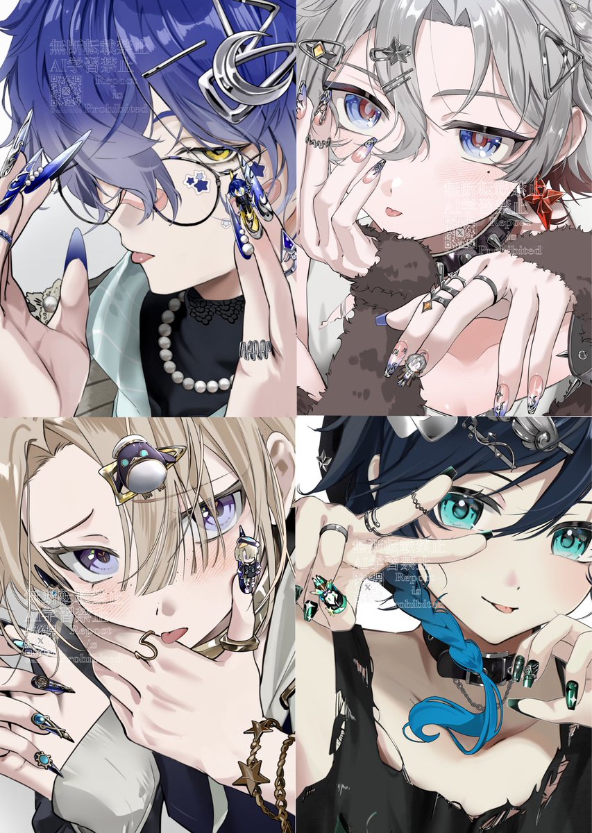 sahi00000's tweet photo. 原神ネイル絵総集編💅✨
全員ちびキャラのネイルパーツ付いてるのがお気に入りポイント🫶 https://t.co/dIDBQ5uoUm