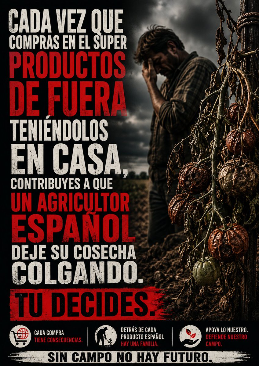 JuanviPalleter's tweet photo. LUEGO NO TE QUEJES SINÓ VES PRODUCTO ESPAÑOL. https://t.co/HCqw10gRmb