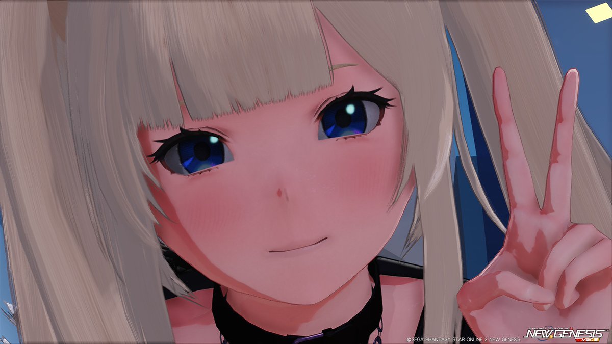 _Lucica_'s tweet photo. いえーい✌
みてるー？
#PSO2NGS_SS https://t.co/r4ou7NmusJ